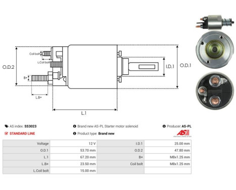 Magnetströmbrytare, startmotor, bild 4