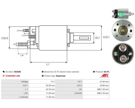 Magnetströmbrytare, startmotor, bild 4
