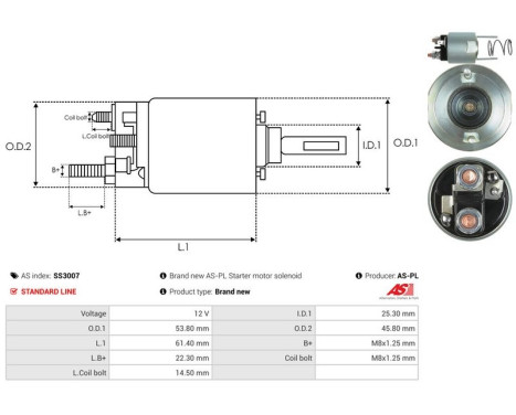 Magnetströmbrytare, startmotor, bild 4