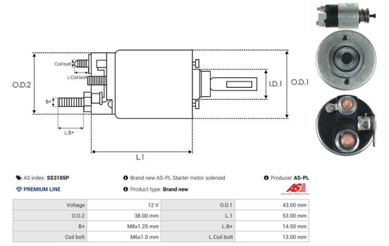 Magnetströmbrytare, startmotor, bild 4