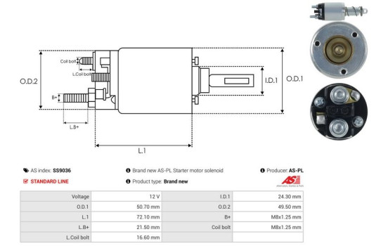 Magnetströmbrytare, startmotor, bild 4