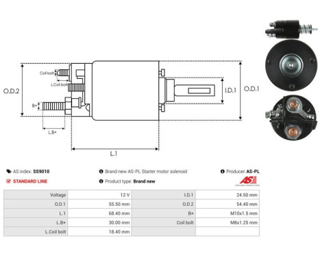 Magnetströmbrytare, startmotor, bild 4