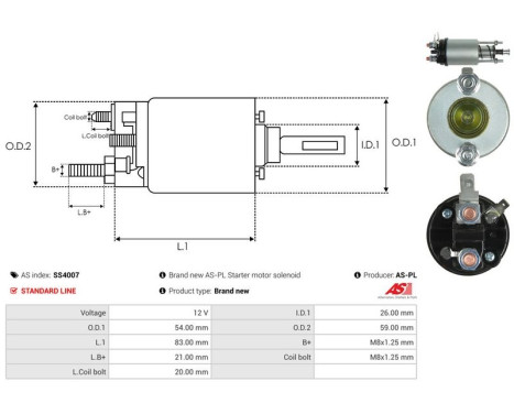 Magnetströmbrytare, startmotor, bild 4