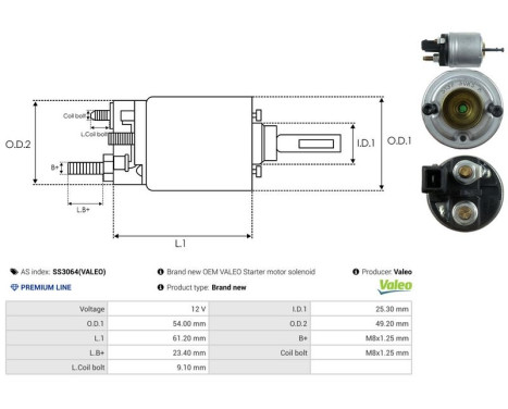 Magnetströmbrytare, startmotor, bild 4