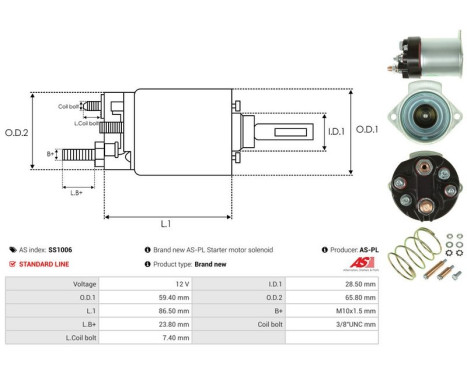 Magnetströmbrytare, startmotor, bild 5