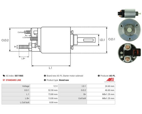 Magnetströmbrytare, startmotor, bild 4
