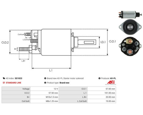 Magnetströmbrytare, startmotor, bild 4