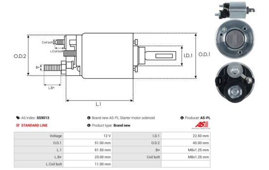 Magnetströmbrytare, startmotor, bild 4