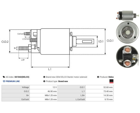 Magnetströmbrytare, startmotor, bild 4