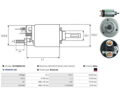 Magnetströmbrytare, startmotor, bild 4