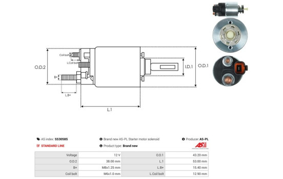 Magnetströmbrytare, startmotor, bild 4