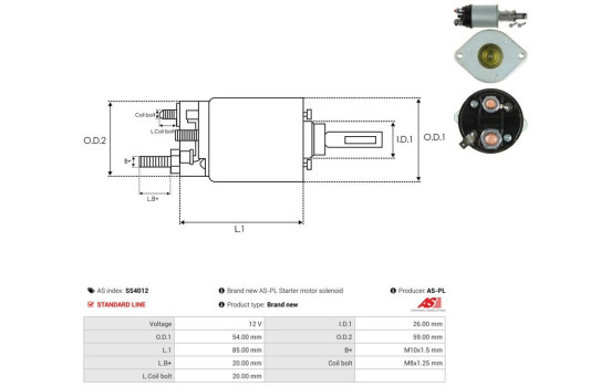 Magnetströmbrytare, startmotor, bild 4