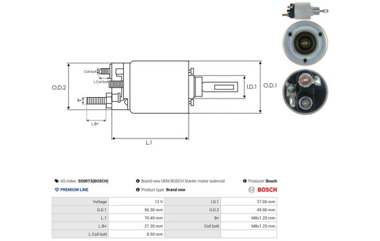 Magnetströmbrytare, startmotor, bild 4