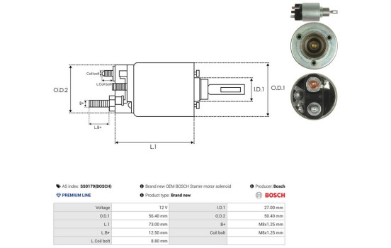 Magnetströmbrytare, startmotor, bild 4