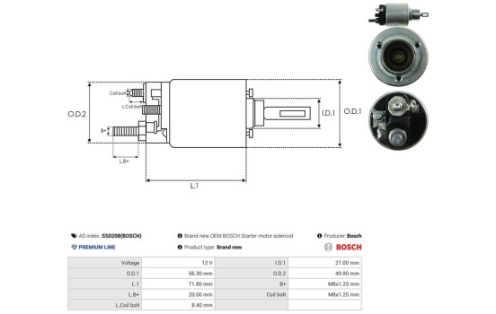 Magnetströmbrytare, startmotor, bild 4