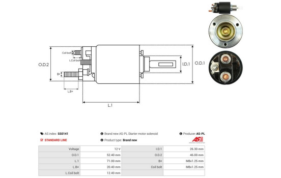 Magnetströmbrytare, startmotor, bild 4