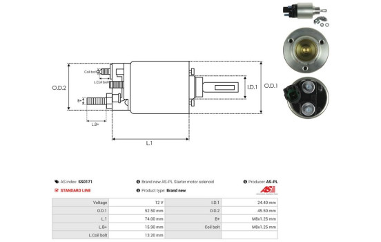 Magnetströmbrytare, startmotor, bild 4