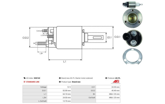Magnetströmbrytare, startmotor, bild 5
