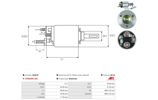 Magnetströmbrytare, startmotor, bild 4