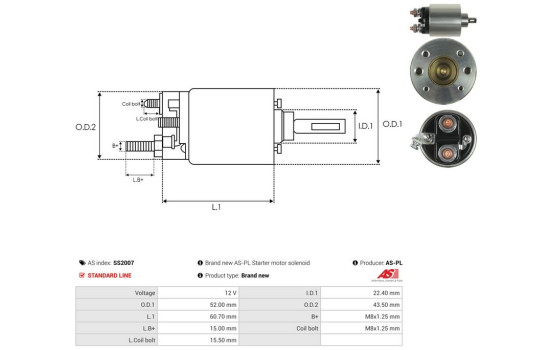 Magnetströmbrytare, startmotor, bild 4