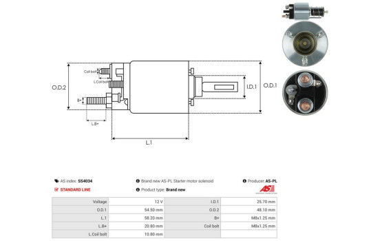 Magnetströmbrytare, startmotor, bild 4