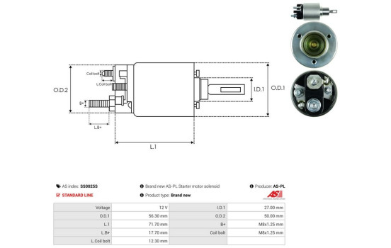 Magnetströmbrytare, startmotor, bild 4