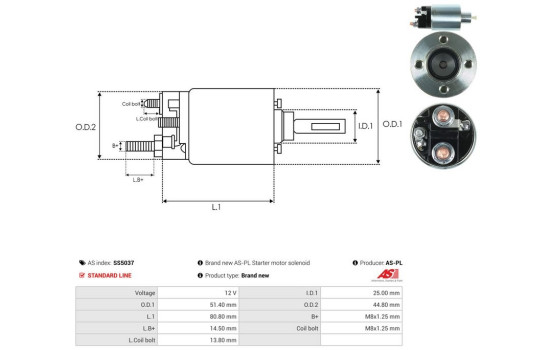 Magnetströmbrytare, startmotor, bild 4
