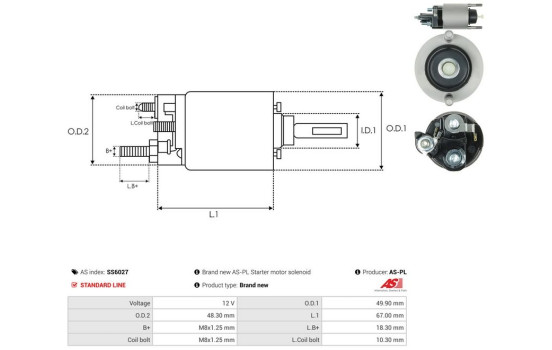 Magnetströmbrytare, startmotor, bild 4