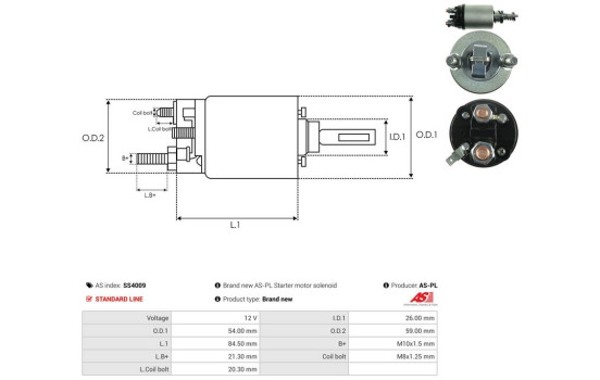 Magnetströmbrytare, startmotor, bild 4