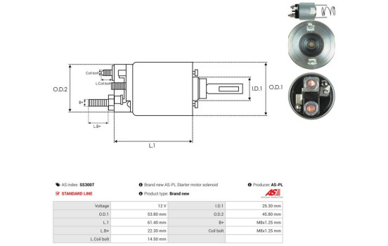 Magnetströmbrytare, startmotor, bild 4