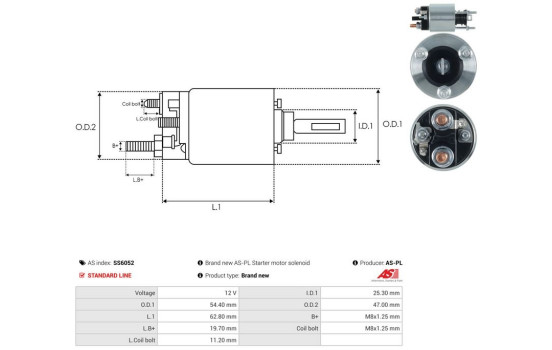 Magnetströmbrytare, startmotor, bild 4