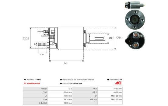 Magnetströmbrytare, startmotor, bild 4