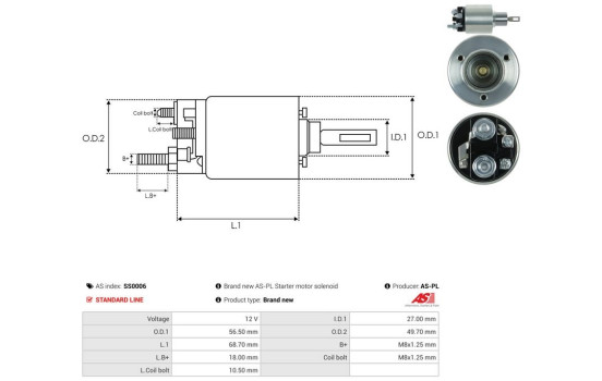 Magnetströmbrytare, startmotor, bild 4