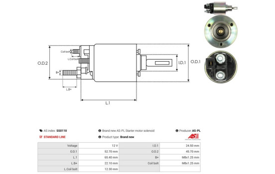 Magnetströmbrytare, startmotor, bild 4