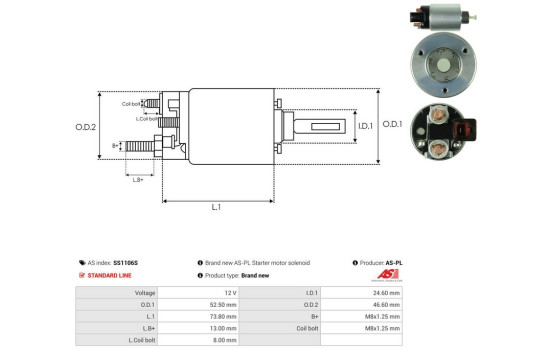 Magnetströmbrytare, startmotor, bild 4
