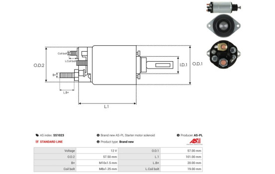 Magnetströmbrytare, startmotor, bild 4