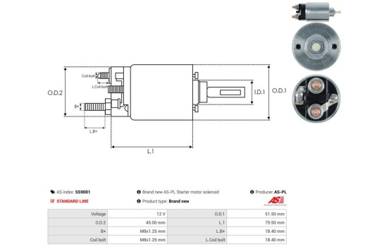 Magnetströmbrytare, startmotor, bild 4