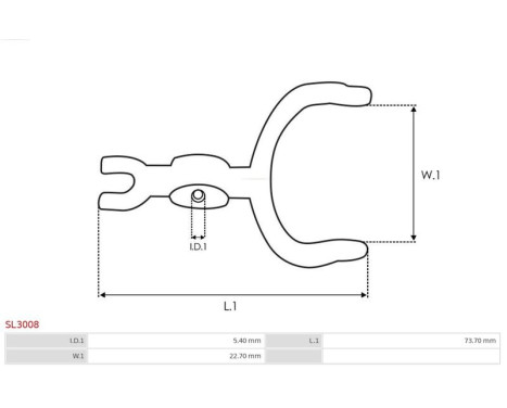 Reparationssats, startmotor, bild 2