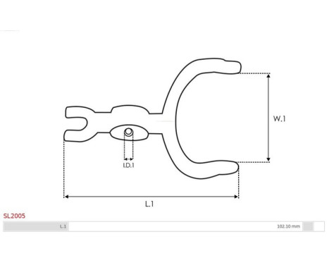 Reparationssats, startmotor, bild 2