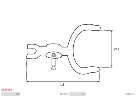 Reparationssats, startmotor, bild 2