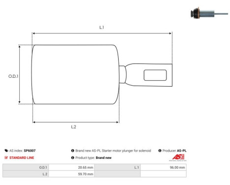 Reparationssats, startmotor, bild 2