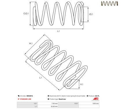 Reparationssats, startmotor, bild 2