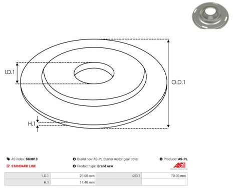 Reparationssats, startmotor, bild 2