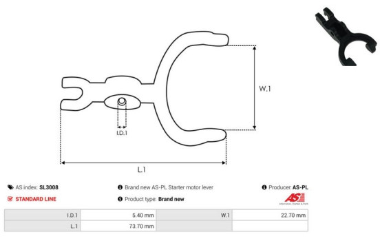 Reparationssats, startmotor, bild 2