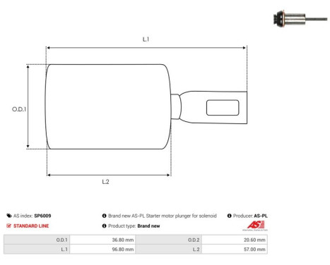 Reparationssats, startmotor, bild 2