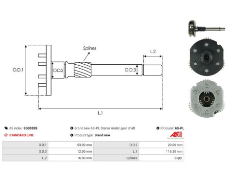 Reparationssats, startmotor, bild 4