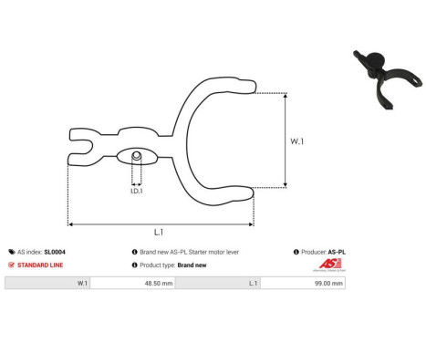 Reparationssats, startmotor, bild 2