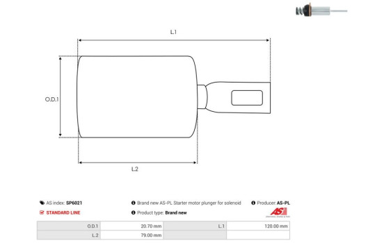 Reparationssats, startmotor, bild 2