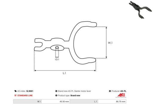 Reparationssats, startmotor, bild 2