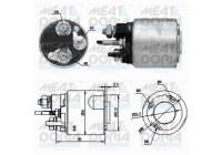 Solenoid, startmotor